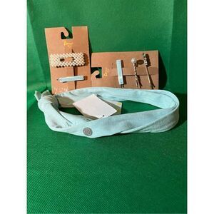 Six Piece Hair Lot Bundle Zella headband Berry Barrettes Clips lot 5